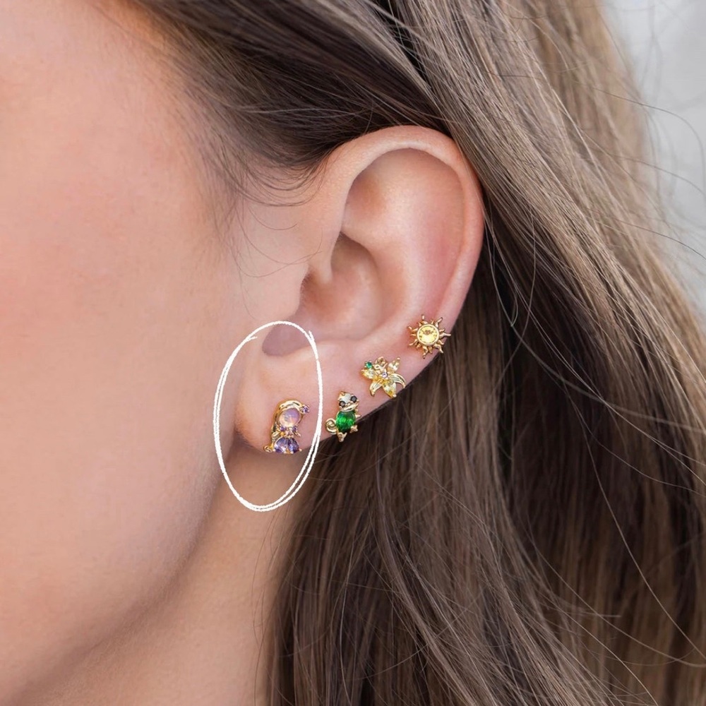 Disney Princess Rapunzel from Tangled Earring Set - Picture 2 of 2